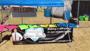 Hops and Vine - Lerner and Rowe Gives Back