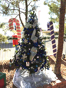Decorated tree Las Vegas Students Get Magical Opportunity