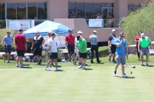 group of golfers | charity golf classic 2016
