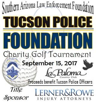 Tucson Police Foundation 2017 Charity Golf Tournament