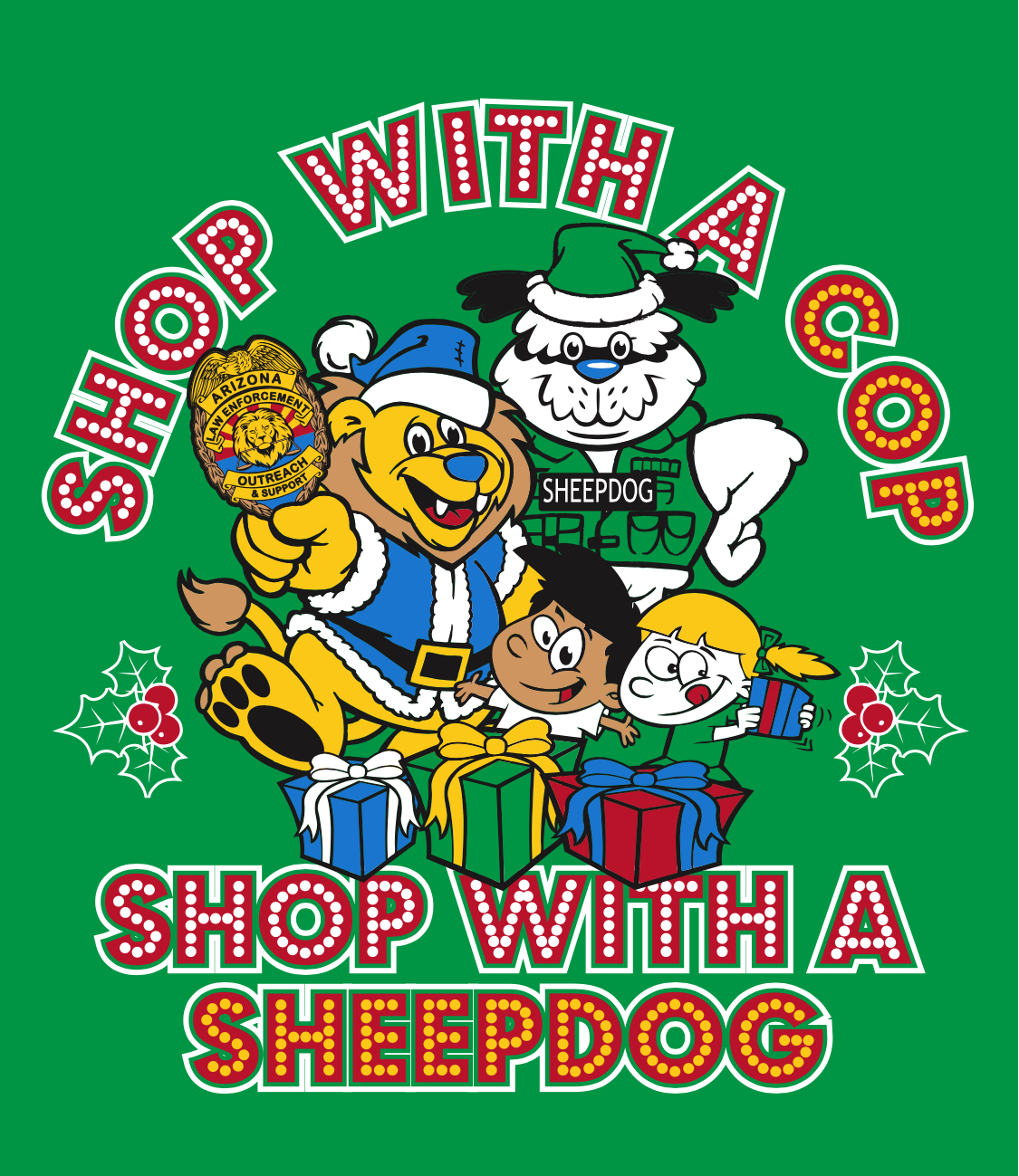 Shop With a Cop Shop With a Sheepdog 2017 Logo