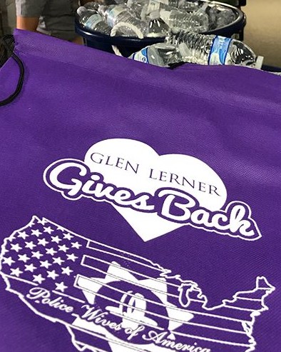 Purple Bags for National Police Week Appreciation