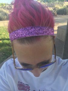 Pink Hair for Pink Out 5k