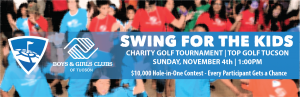 Swing for the Kids event