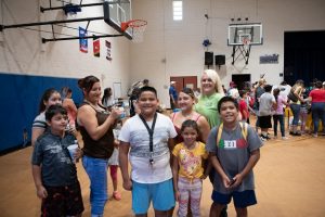 Happy, Excited Students - 2019 Phoenix Backpack Giveaway