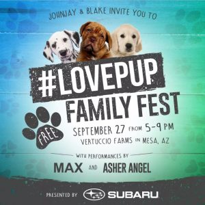 #LovePup Family Festival in Mesa