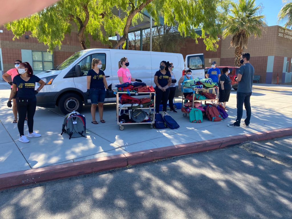 Las Vgas Contactless Backpack Giveaway