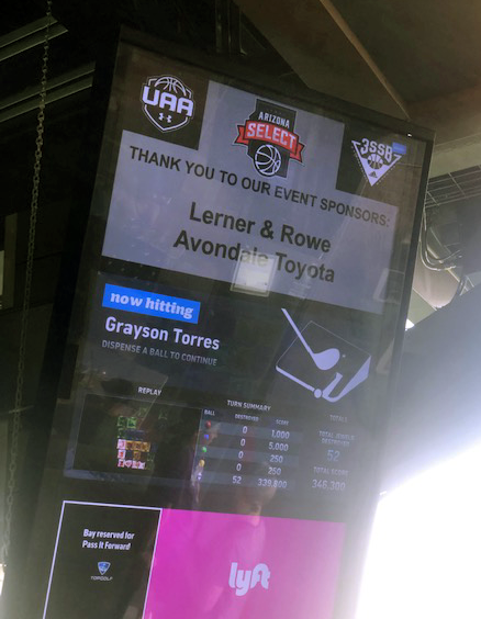 Pass it Forward Sponsor Board
