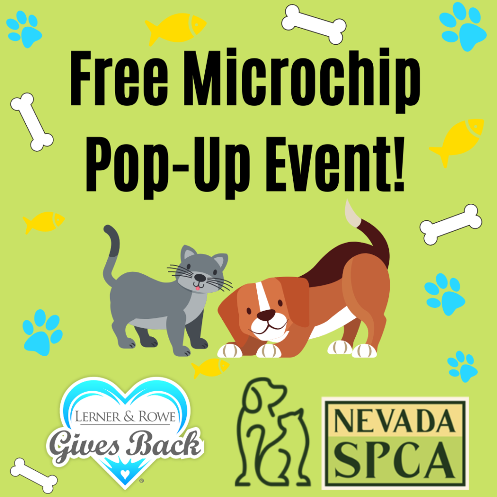 Free Microchip and ID Tag Clinic Las Vegas