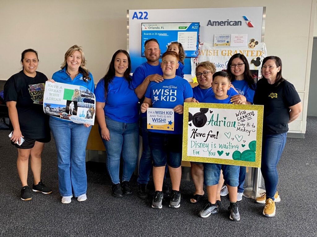 Make-A-Wish Kid Disney World Sendoff #2
