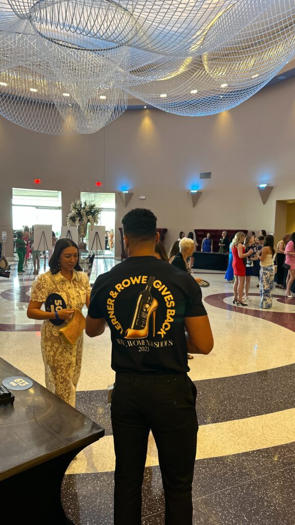 $10K Shoe Guys level sponsor of Wine Women & Shoes