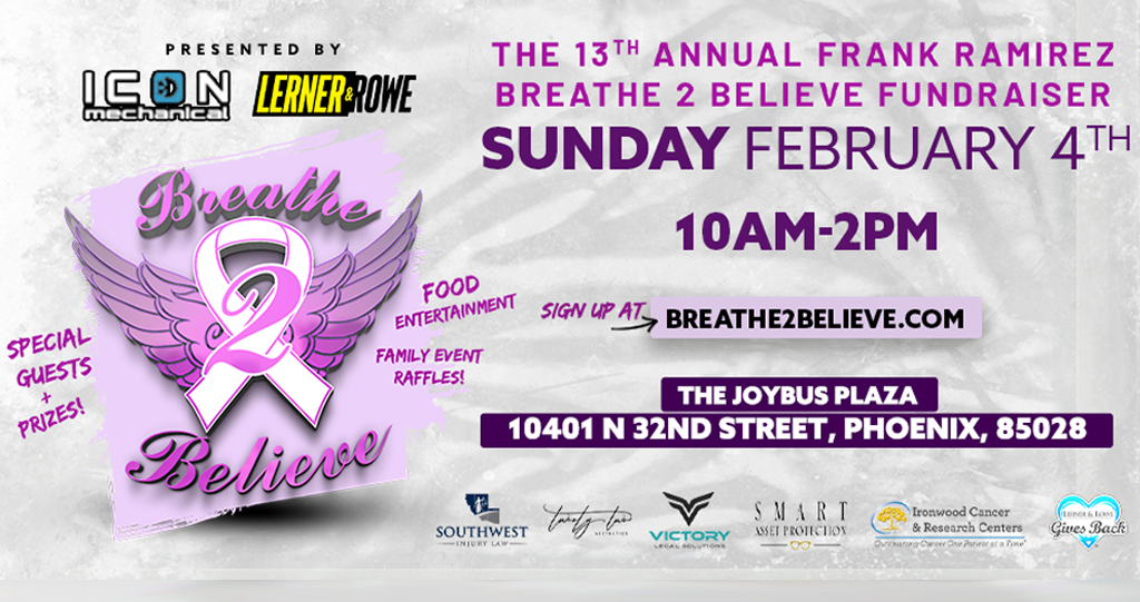 Breathe2Believe event listing