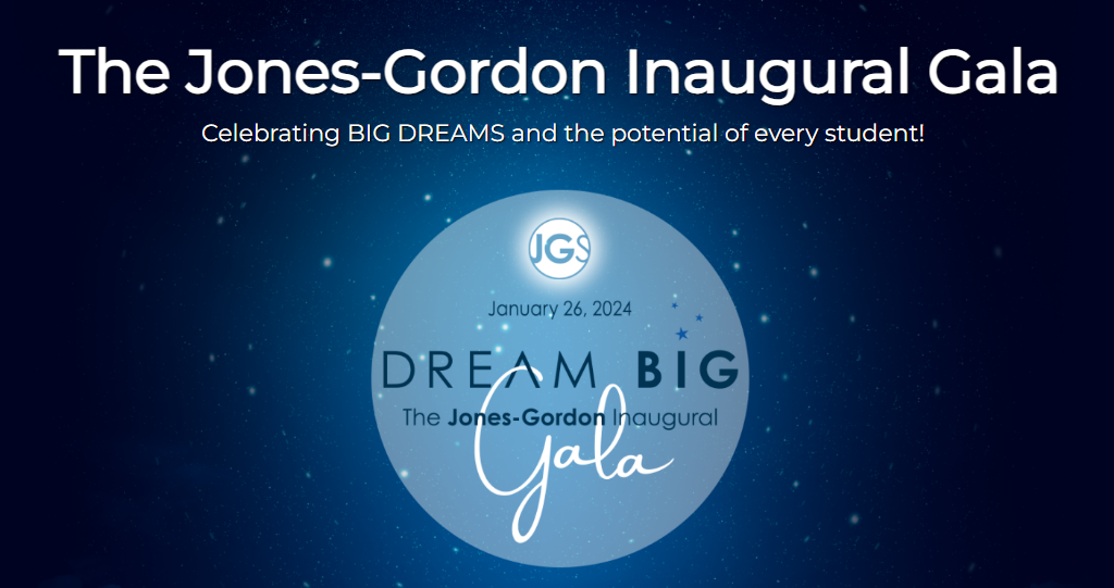 DREAM BIG gala listing
