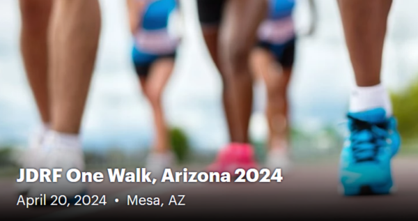 JDRF, One Walk Sponsor 2024
