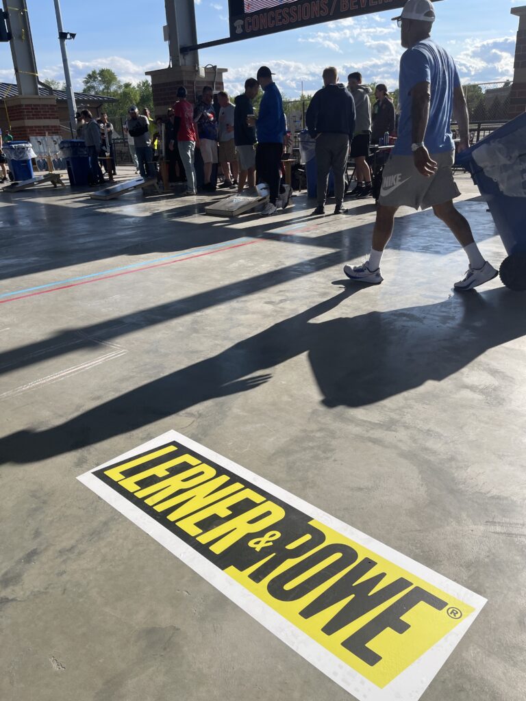 2024 Cornhole Tournament - Lerner and Rowe logo