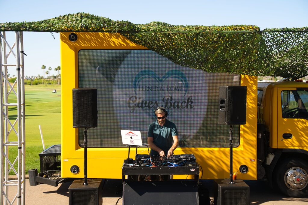 DJ at 2024 Golf Classic