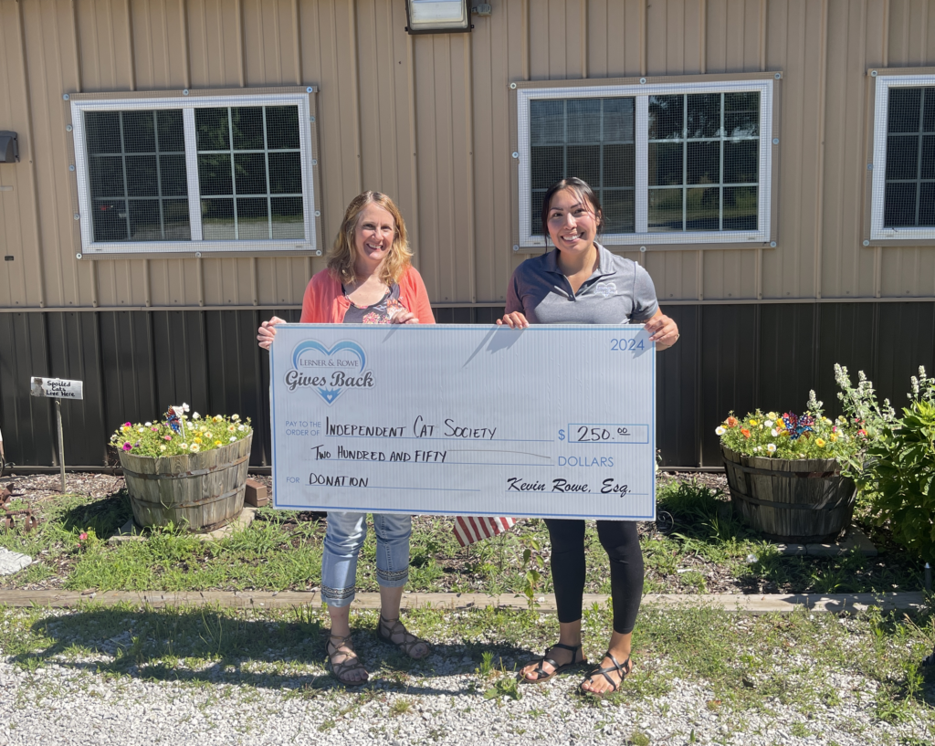 Independent Cat Society Donation