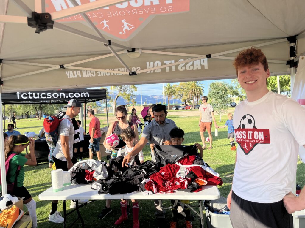 Pass It On player clinic