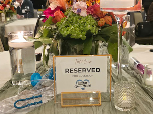Reserved table