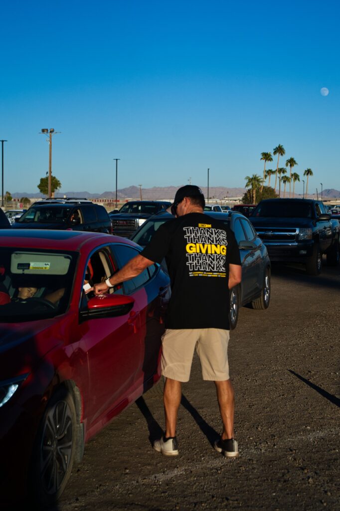 Yuma Thanksgiving Meal Giveaway Kevin