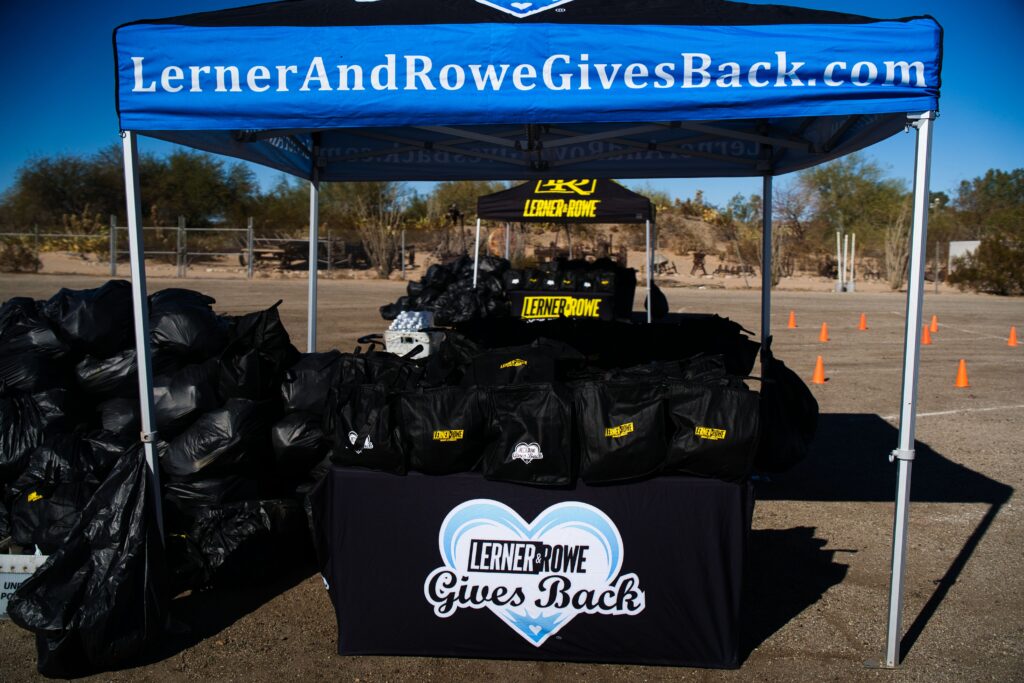 Yuma Thanksgiving Meal Giveaway bags