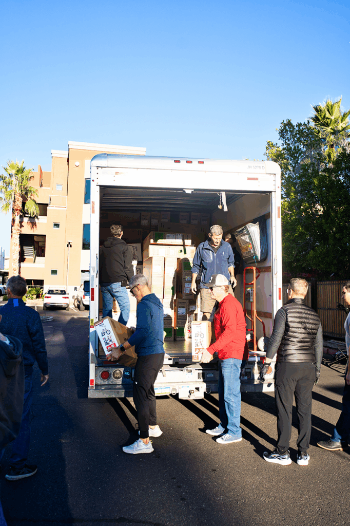 2025 McKenna Youth Foundation's Holiday Party truck