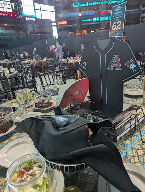 Table at Evening on the Diamond Sponsor 