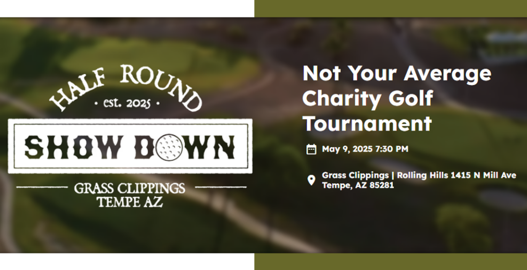Half Round Golf Event Graphic