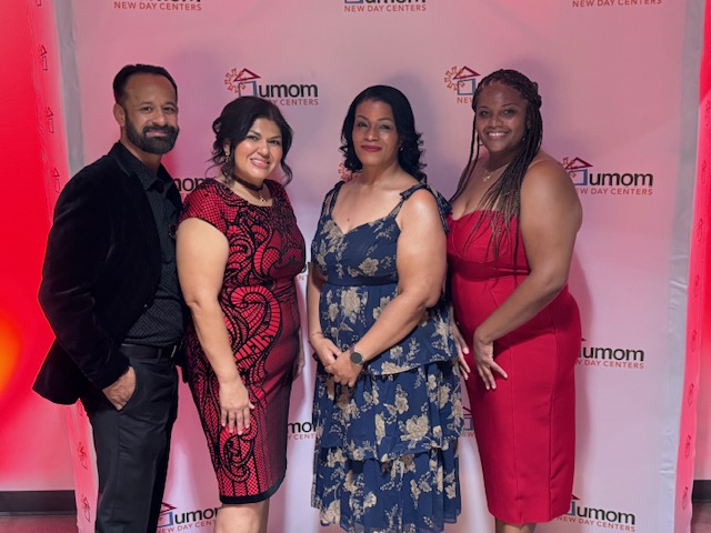 Group photo at UMOM's Queen of Hearts Casino Royale Fundraiser