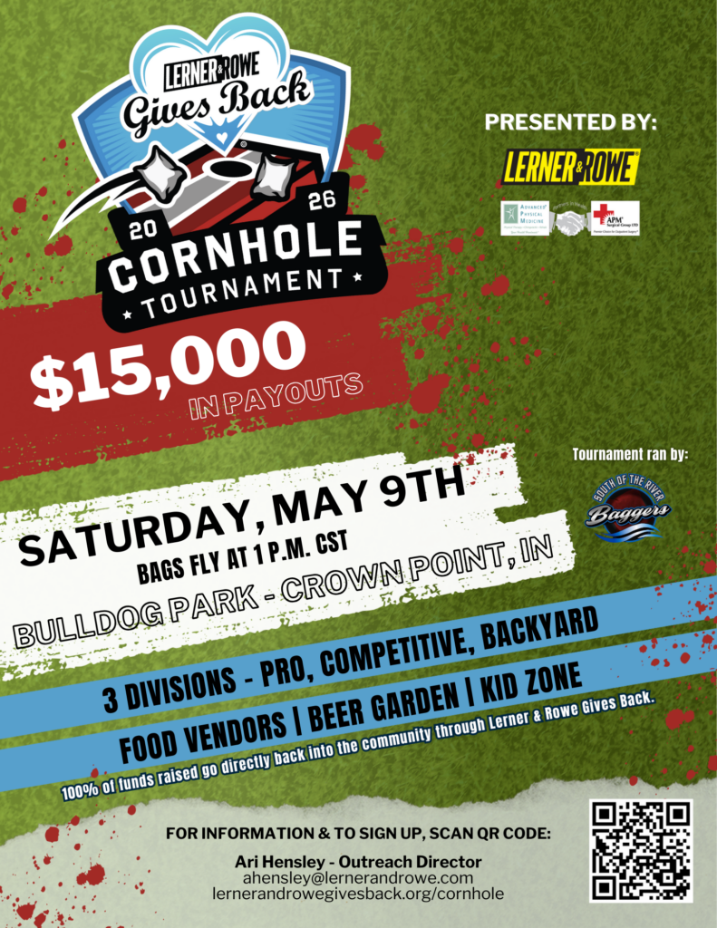 2026 Cornhole Tournament Flyer