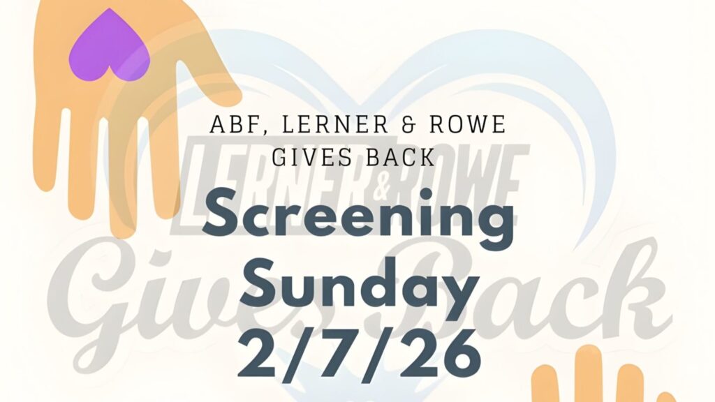 ABF Feb 2026 Screening Day event listing