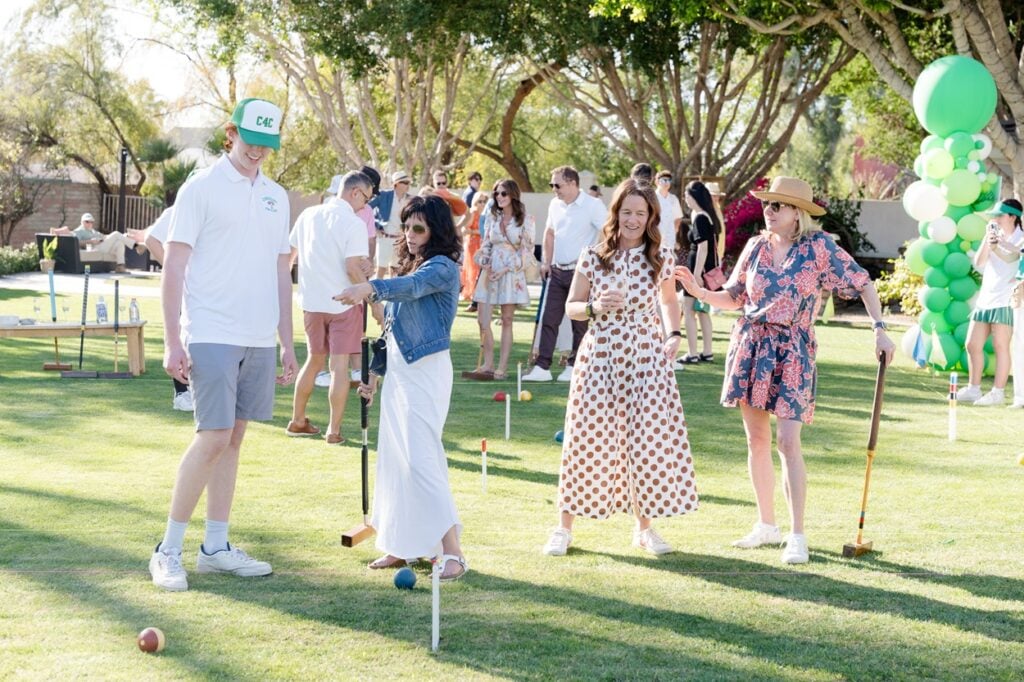 Putters at Croquet for a Cure 2026