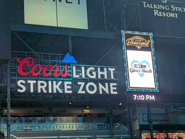 Sponsor banner - Evening on the Diamond