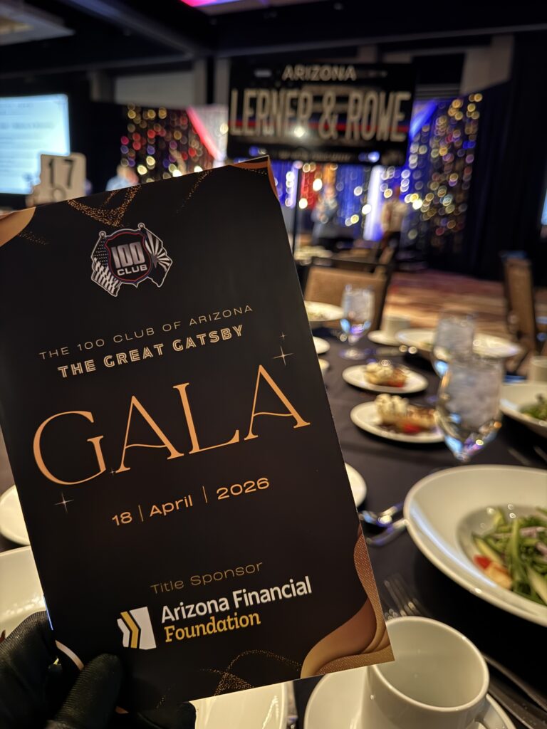 100 Club 2026 Heroes Gala_event flyer