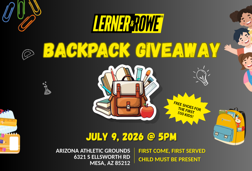 Mesa Backpack Giveaway - Lerner & Rowe Gives Back
