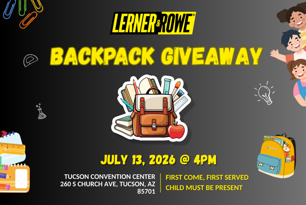 Tucson Backpack Giveaway 2026