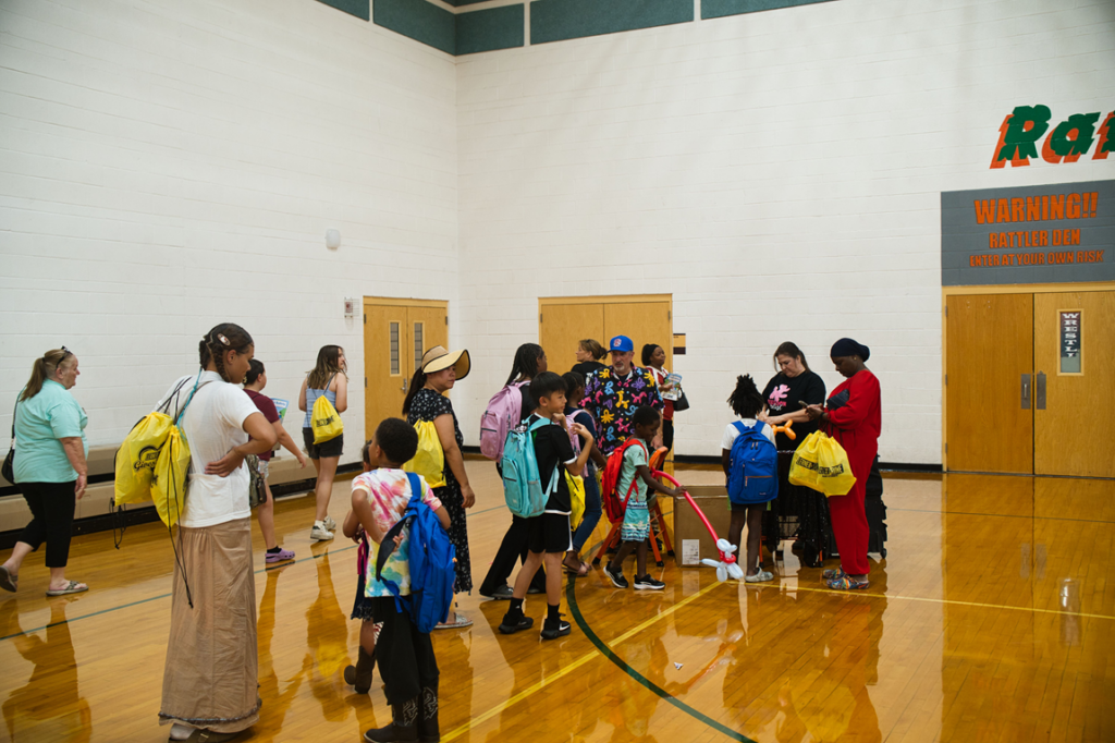 2026 LV Backpack Giveaway Lerner and Rowe Team - Balloon Art