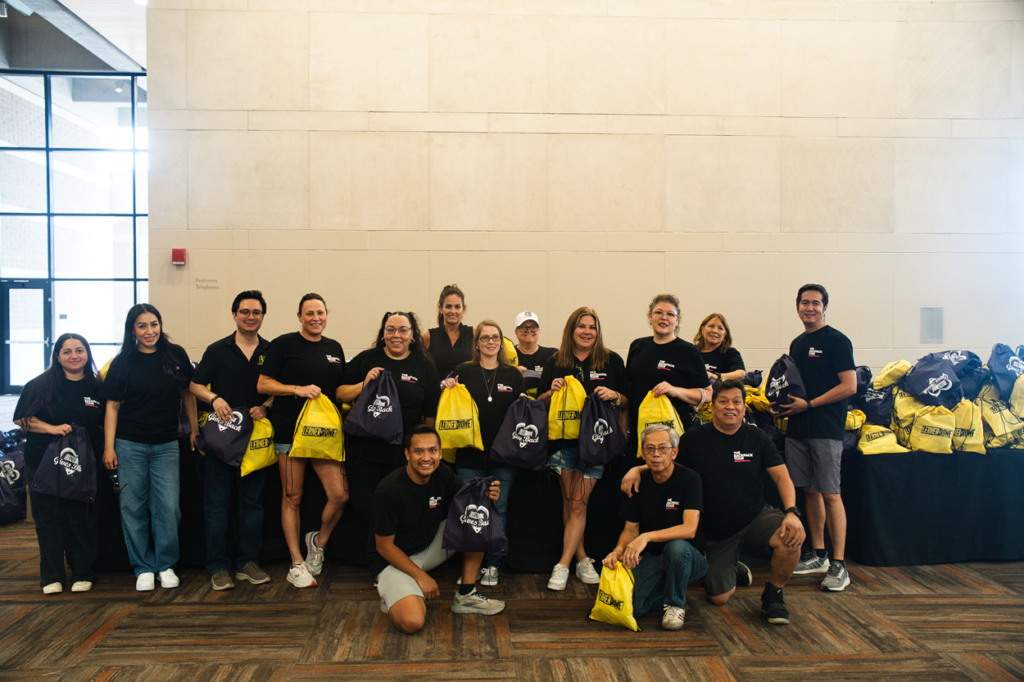 Lerner and Rowe team at Tucson Backpack Giveaway 2026