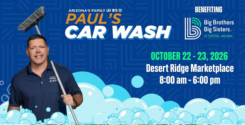 Big Brothers Big Sisters Paul’s Car Wash 2026